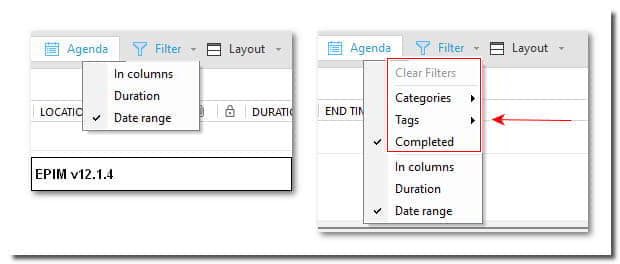 Clear all filters with one click