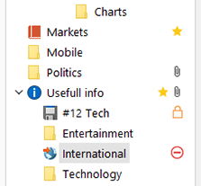 New way to display notes statuses